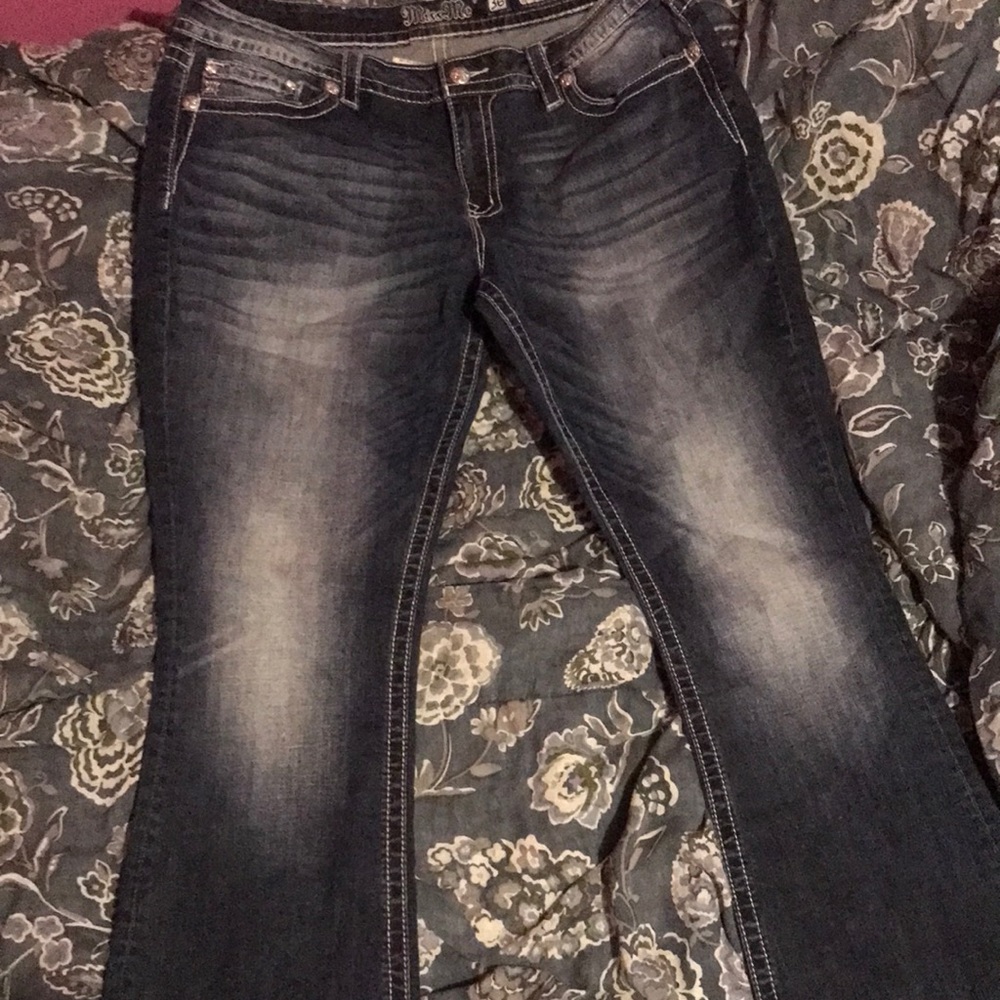 Miss Me Mid-Rise Easy Boot Jeans